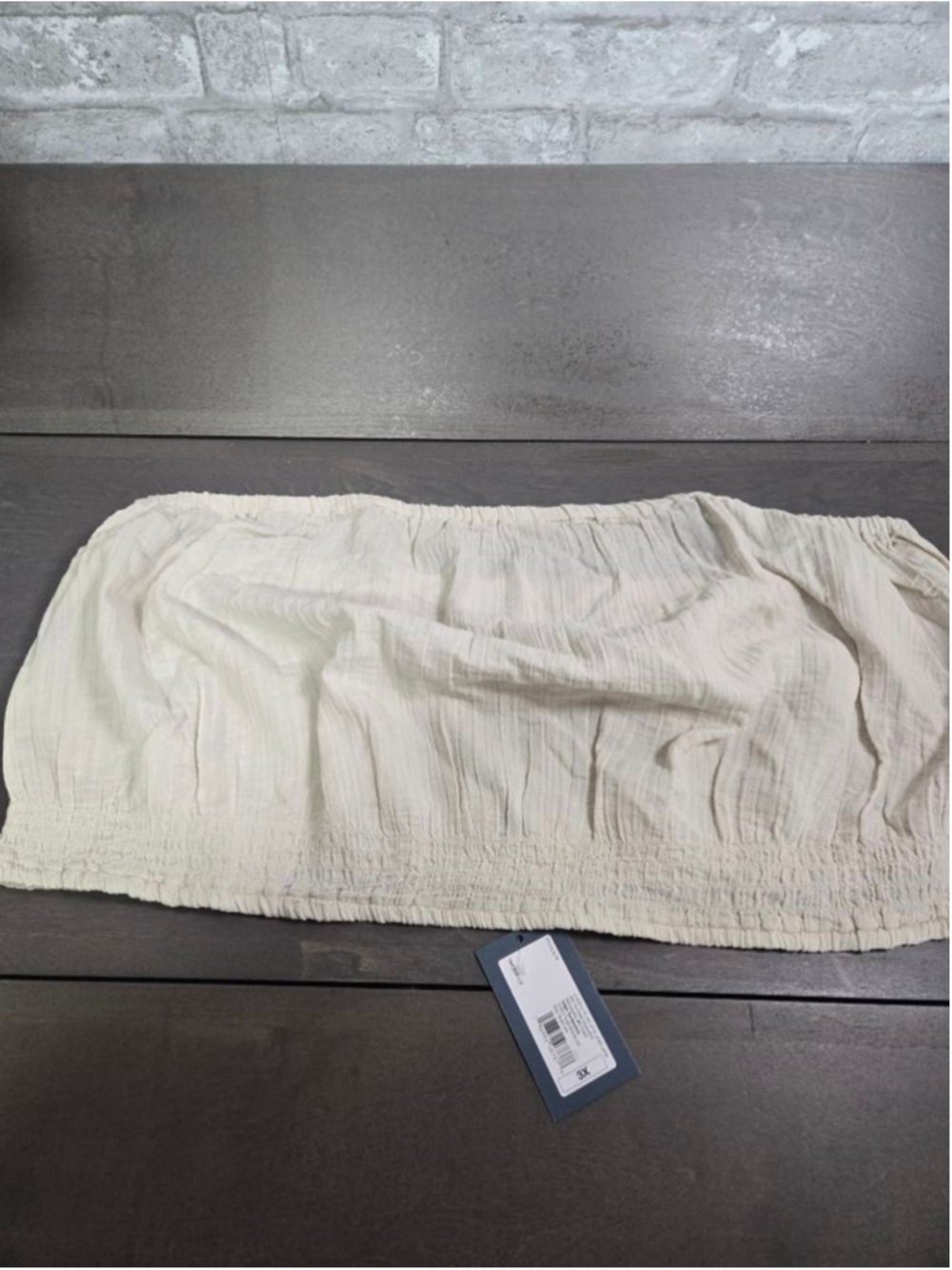 Women's Universal Thread Bandeau 3X Beige